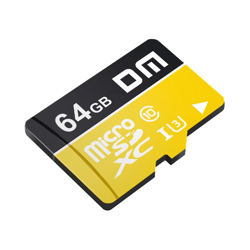 推荐商品：DM TF内存卡 适用手机 U3 黄卡