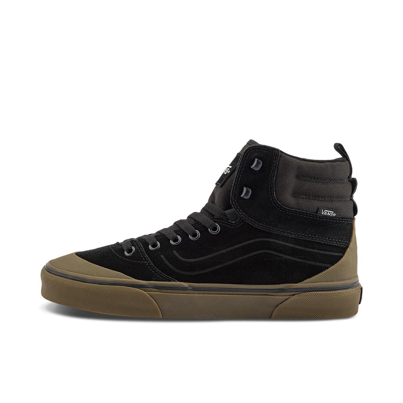 推荐商品：Vans/范斯 Ashwood 板鞋 复古街头高街薄底 黑色/棕色