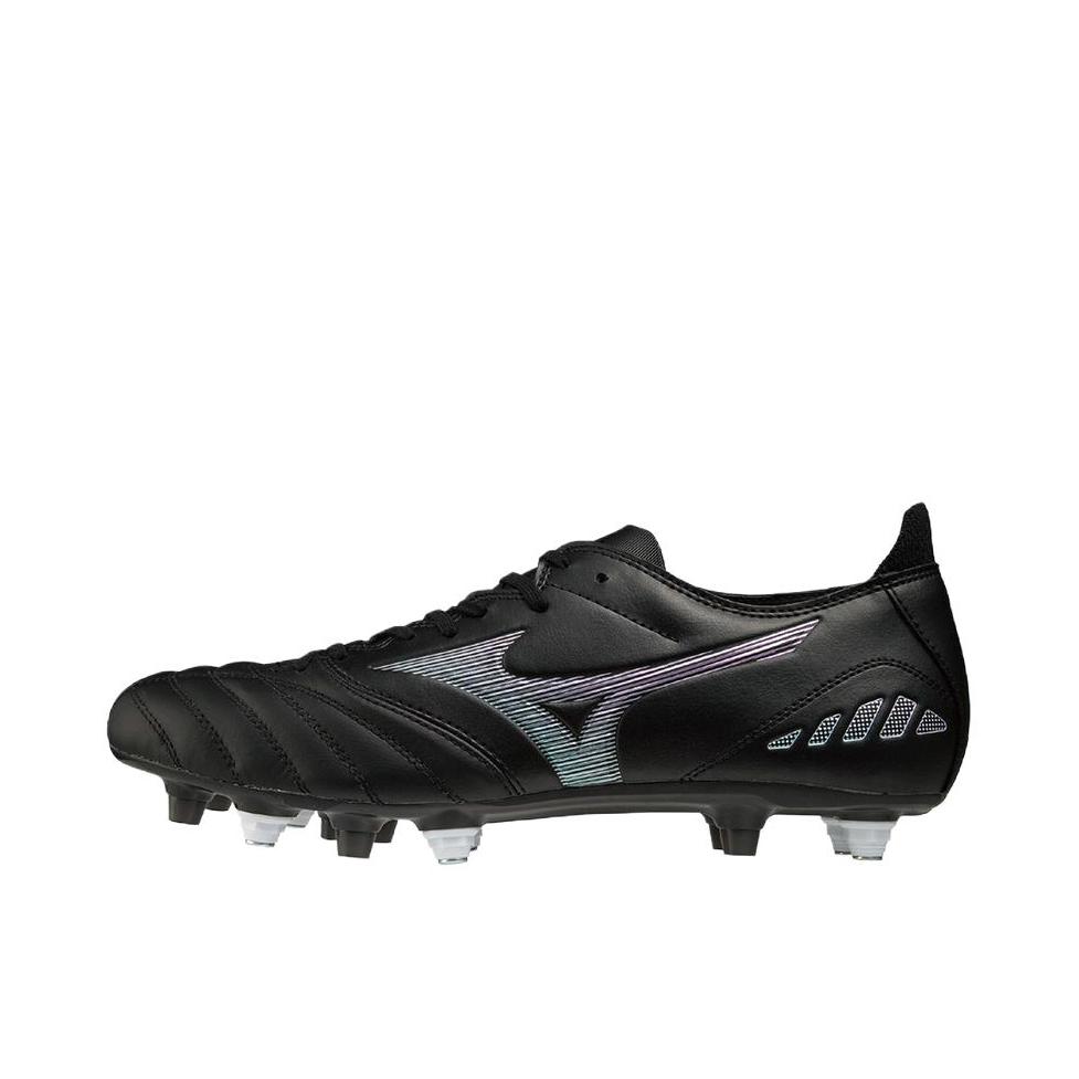 推荐商品：Mizuno/美津浓 Morelia NEO 3 Pro AG 人造草坪 减震透气 防滑耐磨 舒适短钉 圆头 胶质 足球鞋 黑色 