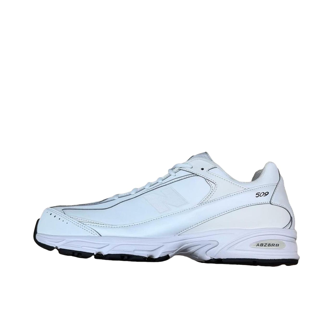 推荐商品：New Balance 509 跑鞋 防滑低帮休闲厚底贴合 D宽/Comme des Garçons Homme (CdGH)联名/白色 