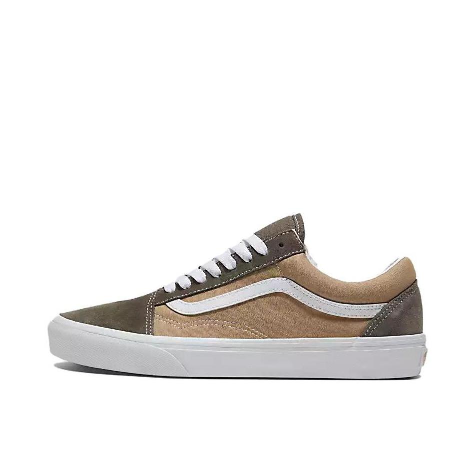 推荐商品：Vans/范斯 Old Skool 滑板鞋 板鞋 轻便防滑复古舒适经典 低帮/棕色/咖色