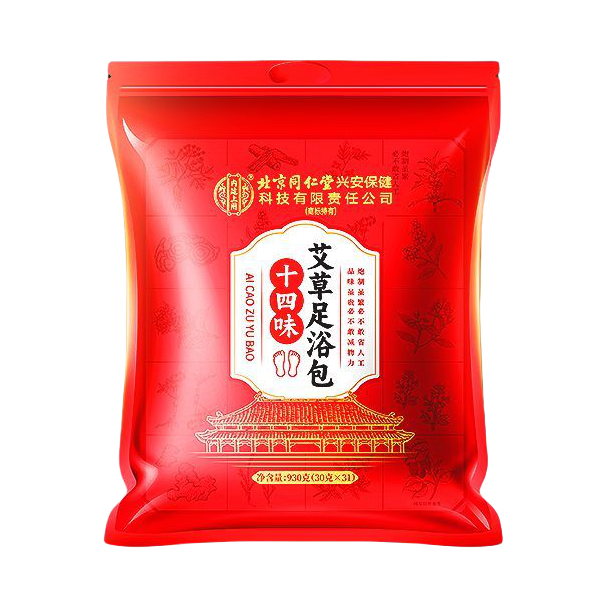 推荐商品：北京同仁堂 内廷上用 艾草足浴包 袋装