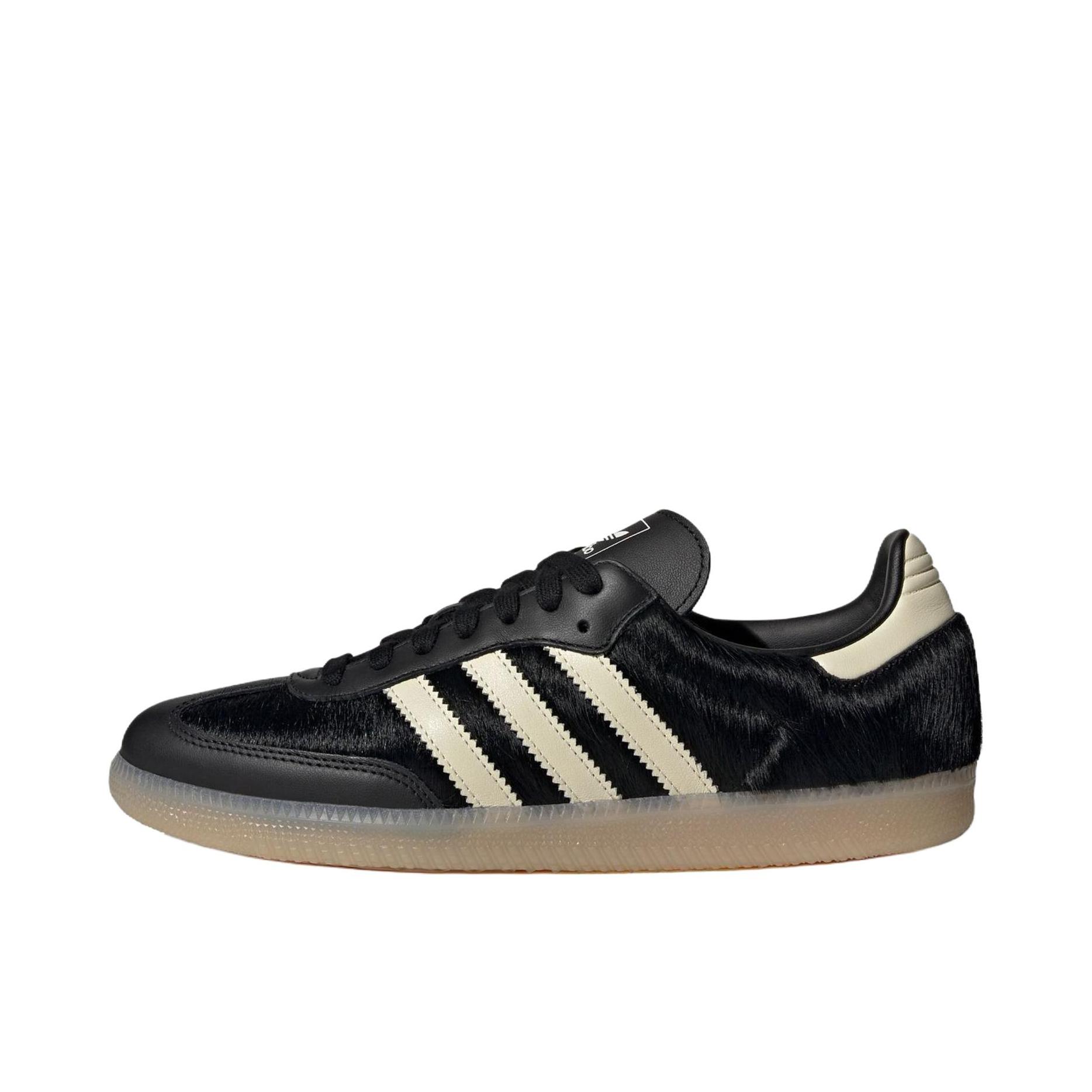 推荐商品：adidas Originals Samba OG T头鞋 板鞋 经典复古舒适百搭耐磨合成革圆头薄底贴合 核心黑