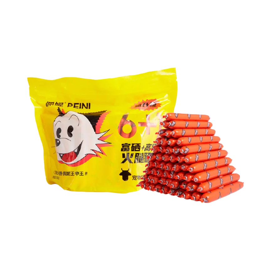 推荐商品：佩妮 幼年期 猫犬通用火腿肠 补钙营养高