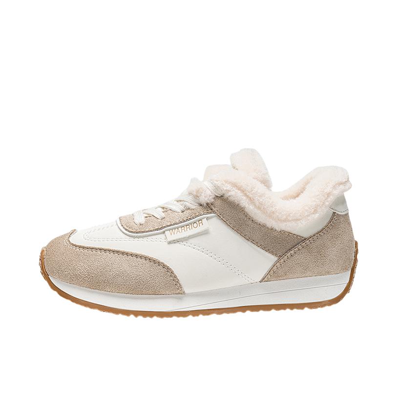 推荐商品：回力 棉鞋 加绒加厚街头 WBN(JS)-2486 女款/米色/卡其色