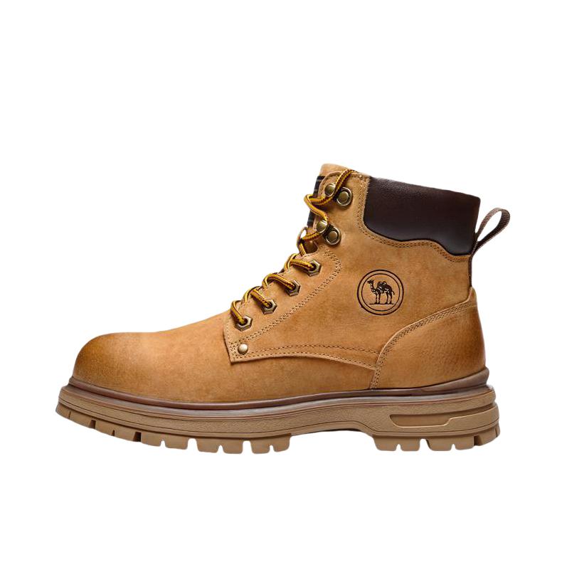 推荐商品：骆驼 马丁靴 工装靴 百搭圆头 增高防滑舒适 P15W379009 男款/沙漠黄