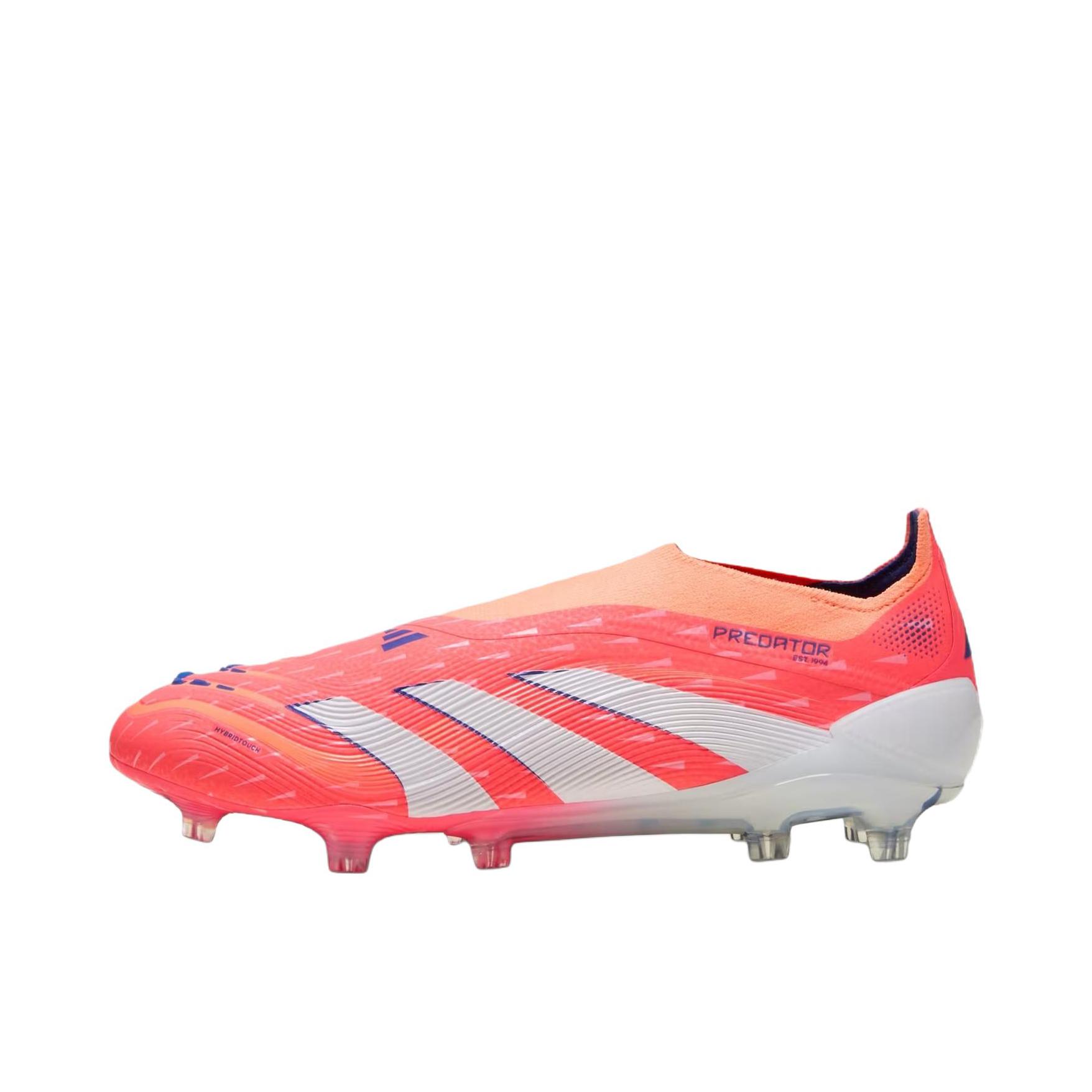 推荐商品：adidas Predator Elite LL FG 顶级 胶质长钉 防滑耐磨 舒适减震 足球鞋 光束橙 