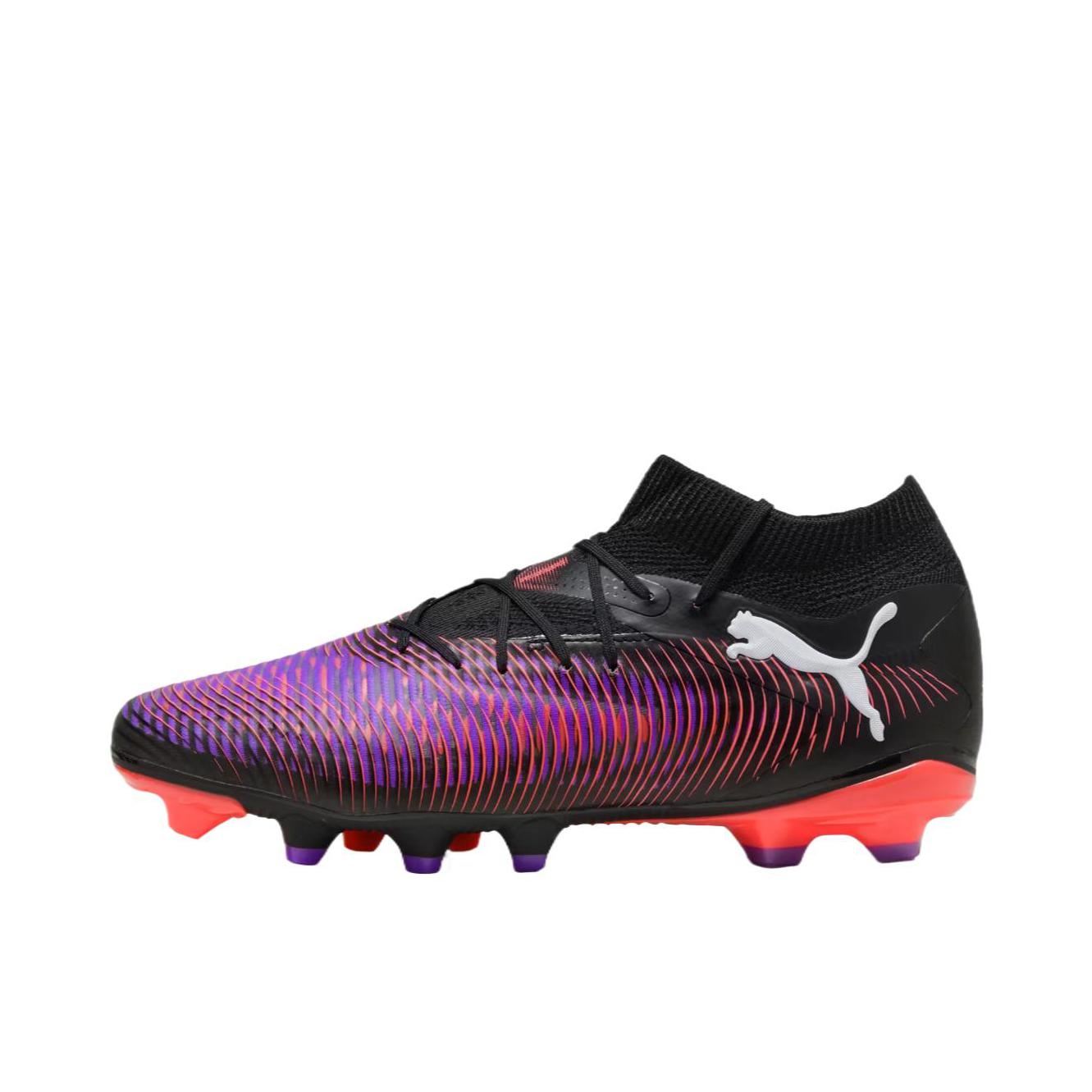 推荐商品：Puma/彪马 Future 8 Pro FG/AG 酷炫 防滑 耐磨 轻便 足球鞋 黑色/紫色