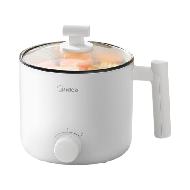 推荐商品：Midea/美的 MC-XZE1612 电火锅 1.7L 防干烧保护 两档火力