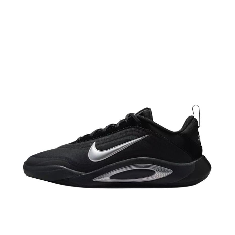 推荐商品：Nike A'One 阿贾·威尔逊一代 篮球鞋 防滑耐磨低帮系带支撑抓地 大童/黑色/银色