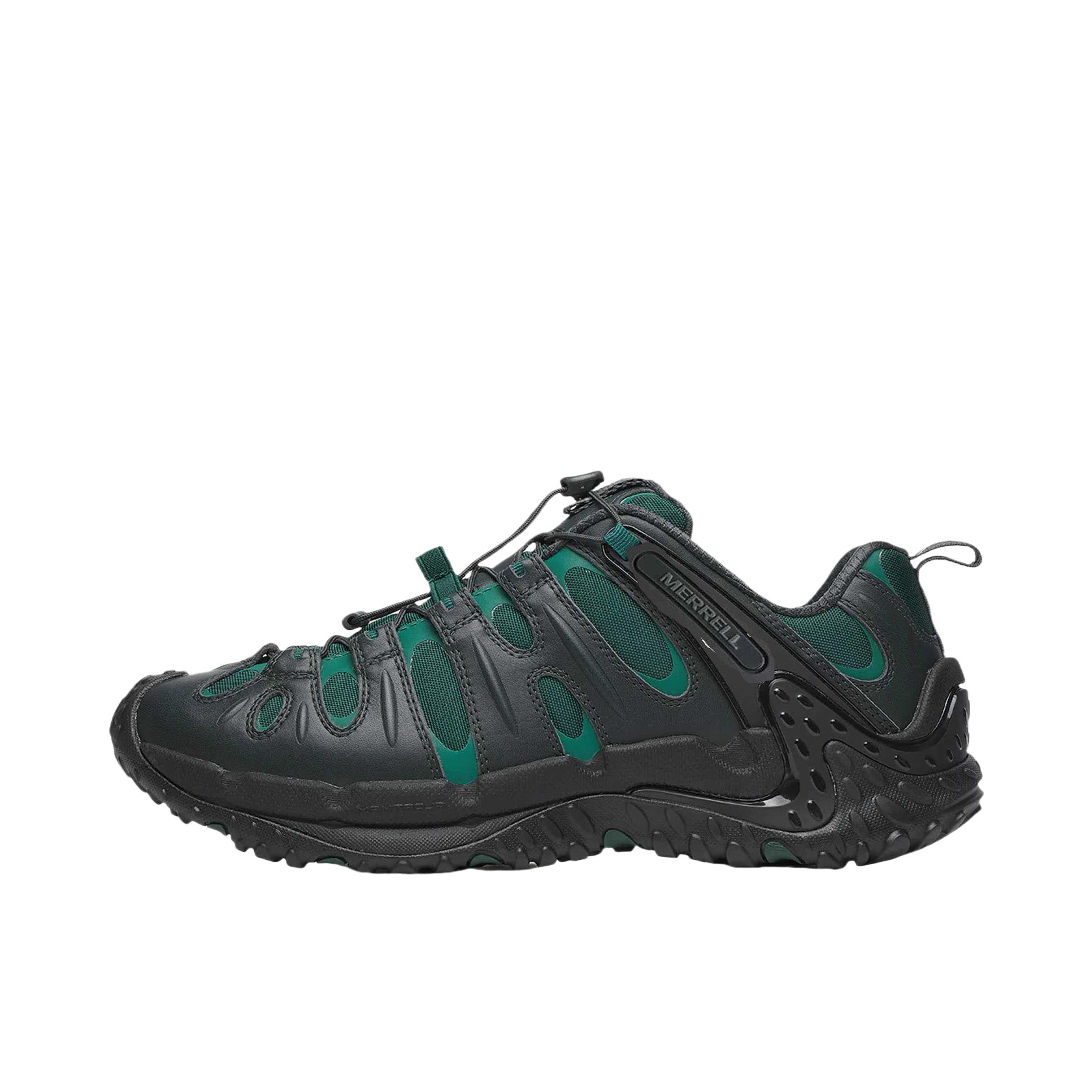 推荐商品：Merrell/迈乐 CHAM REDUX 户外鞋 徒步鞋 越野鞋 耐磨透气防滑缓震低帮 黑色/绿色