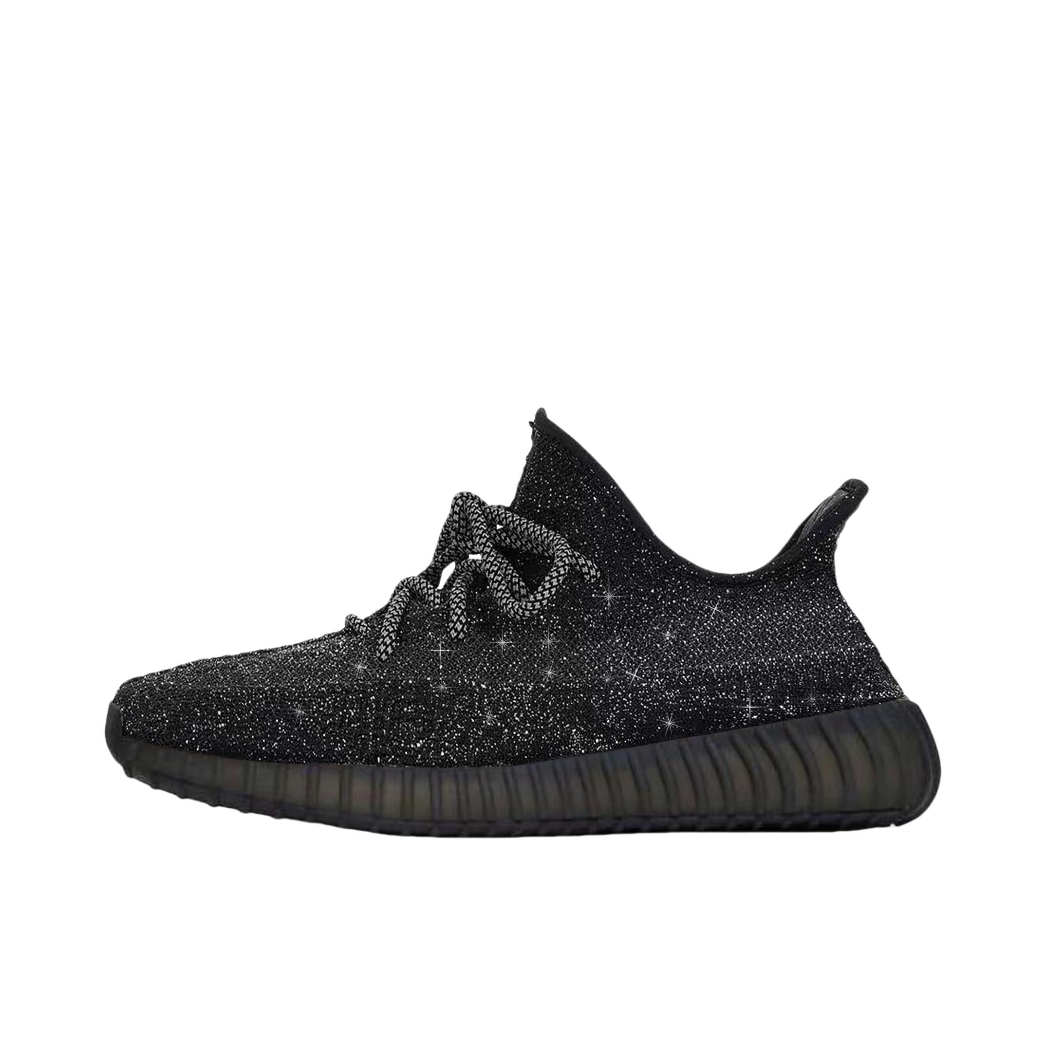 推荐商品：【定制球鞋】adidas originals Yeezy Boost 350 V2 防滑耐磨 舒适减震 轻便透气 织物 防水 百搭 运动休闲鞋 银河之光