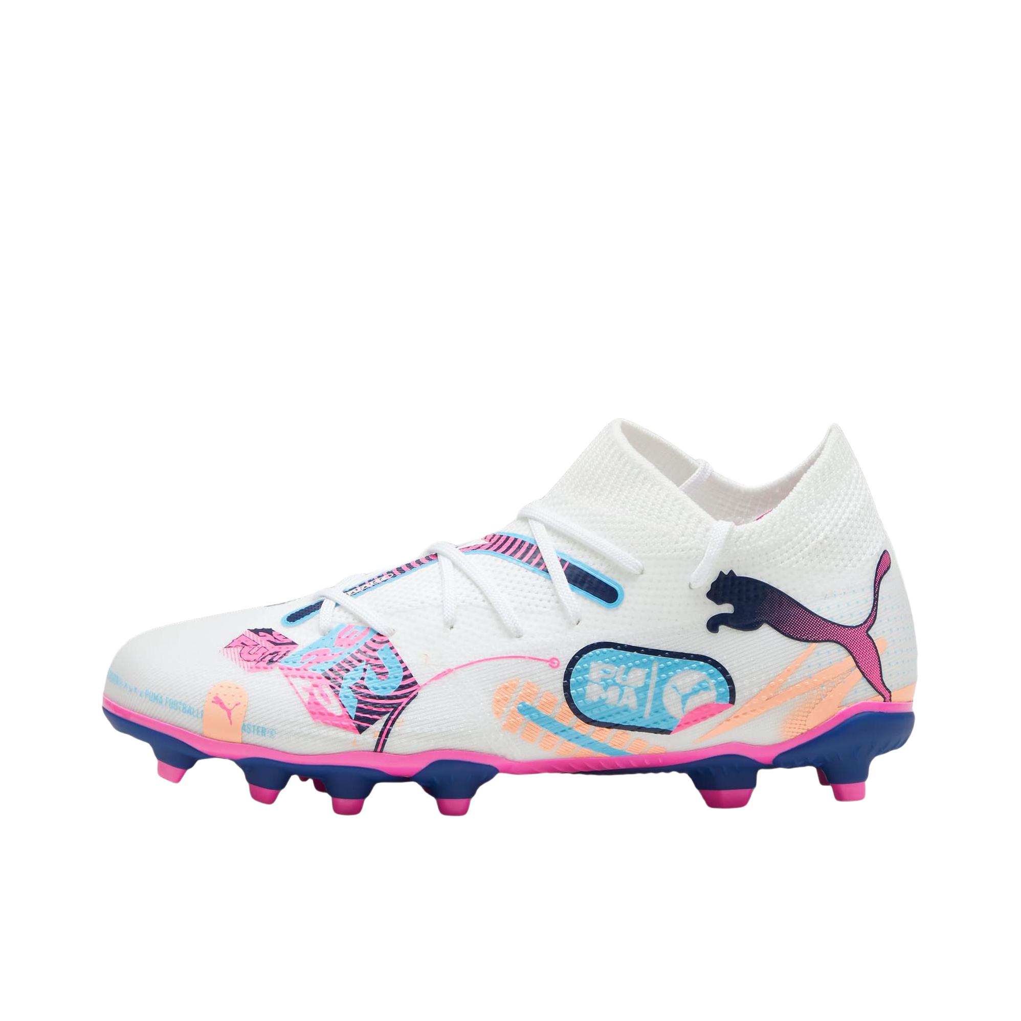推荐商品：Puma/彪马 Future 7 Match Volume UP AG 短钉 防滑耐磨 舒适平跟 足球鞋 大童/白色