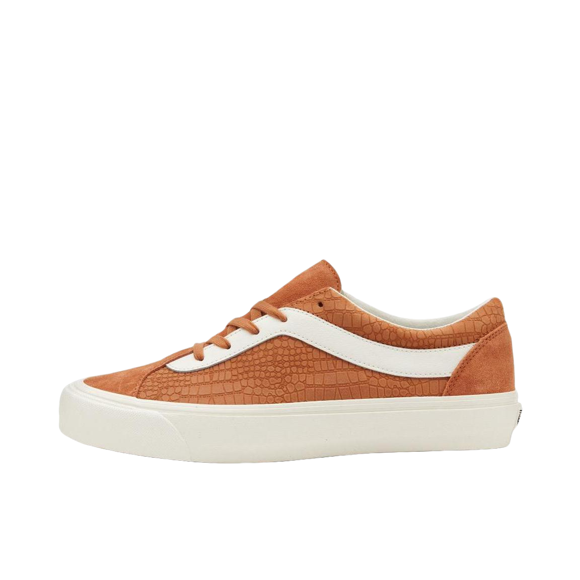 推荐商品：Vans/范斯 Bold Ni 板鞋 复古拼接经典舒适休闲防滑耐磨 棕色/白色