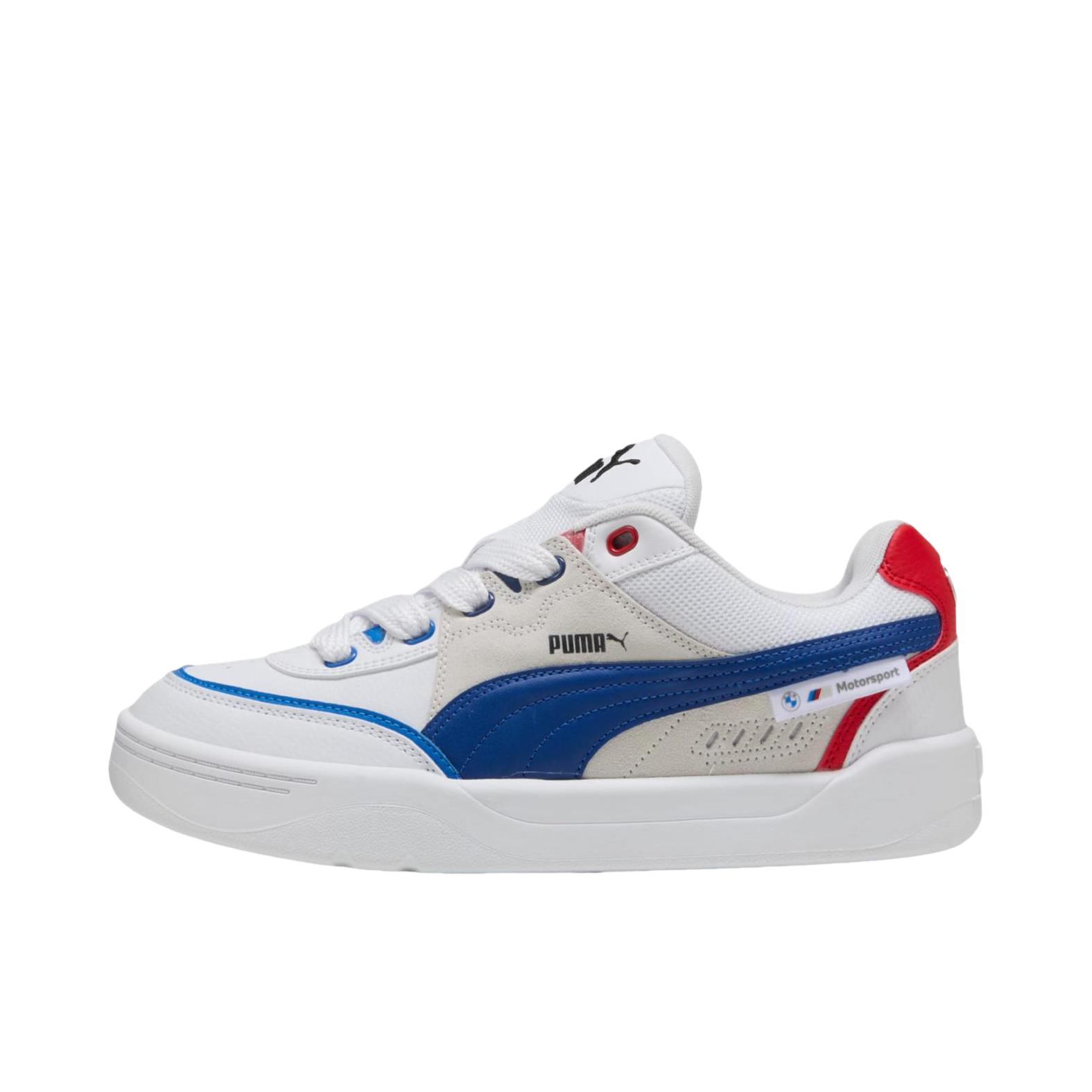推荐商品：Puma/彪马 Park Sk8 板鞋 时尚舒适透气 BMW宝马联名/白色