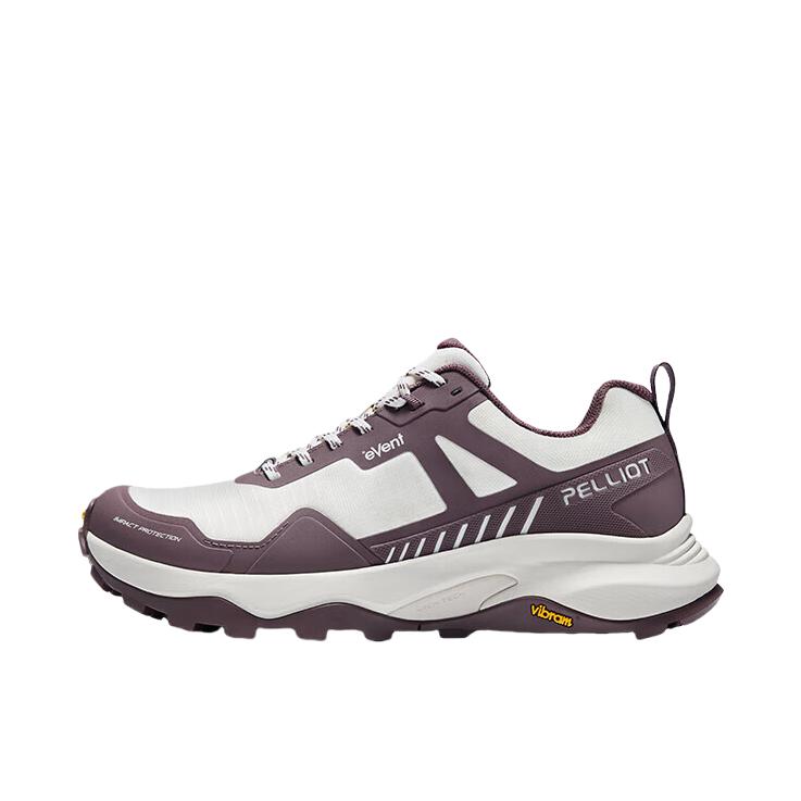 推荐商品：Pelliot/伯希和 HT-天穹 Vibram 透气 爬山 支撑 轻量化 登山鞋 户外鞋 女款/乌梅紫/浅米色
