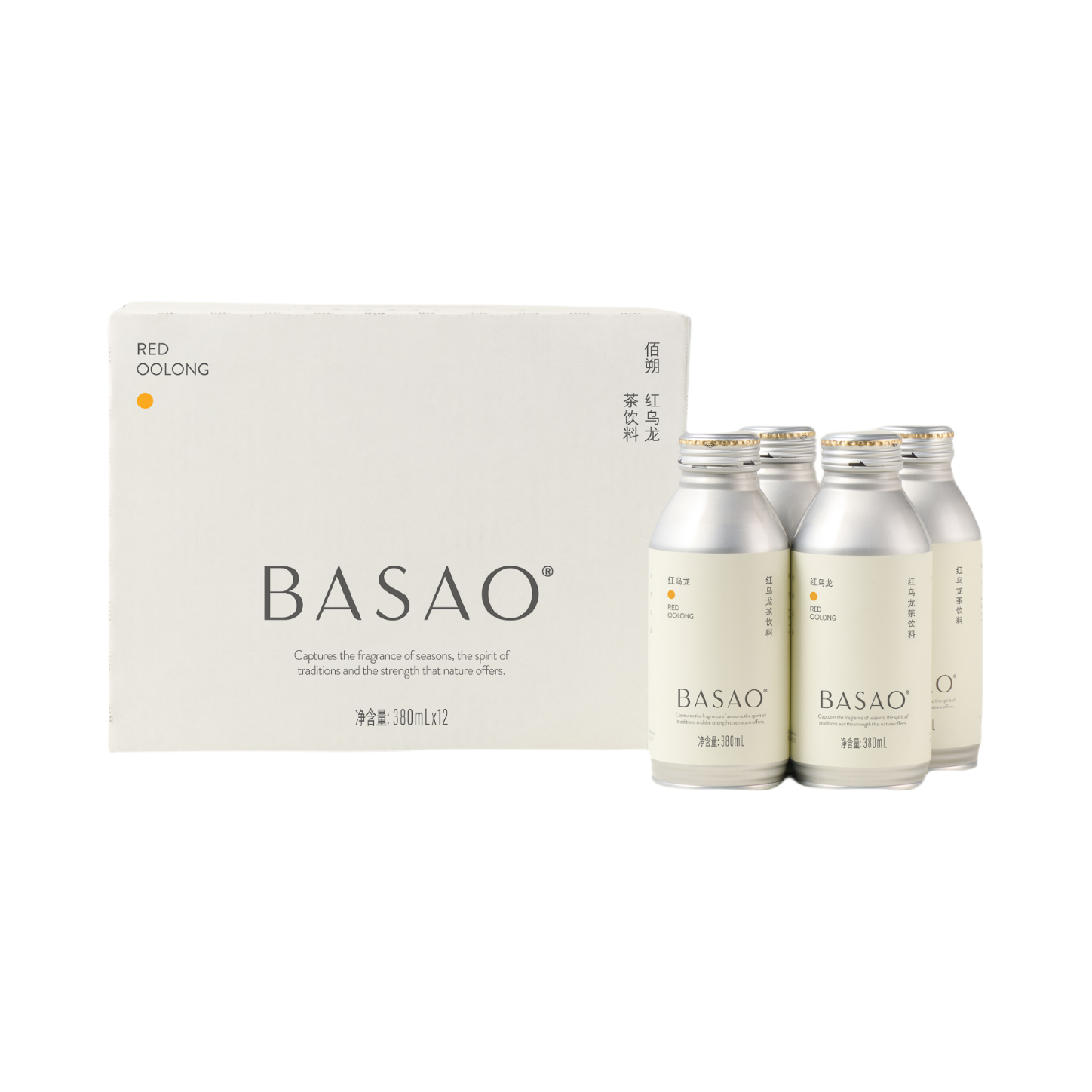 推荐商品：BASAO 380ml 红乌龙茶饮料 瓶装