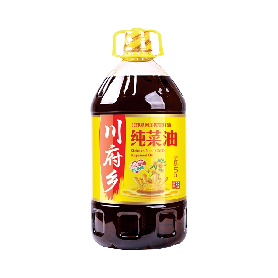 推荐商品：川府乡 非转基因压榨菜籽油 纯菜油