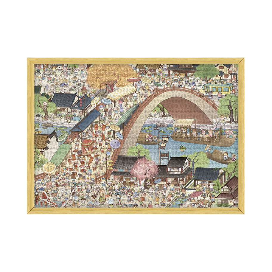 推荐商品：古部 清明上河图 拼图