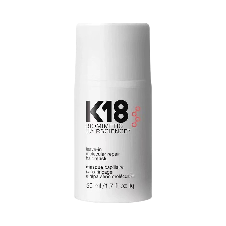 推荐商品：K18 免洗修护发膜 柔顺光泽