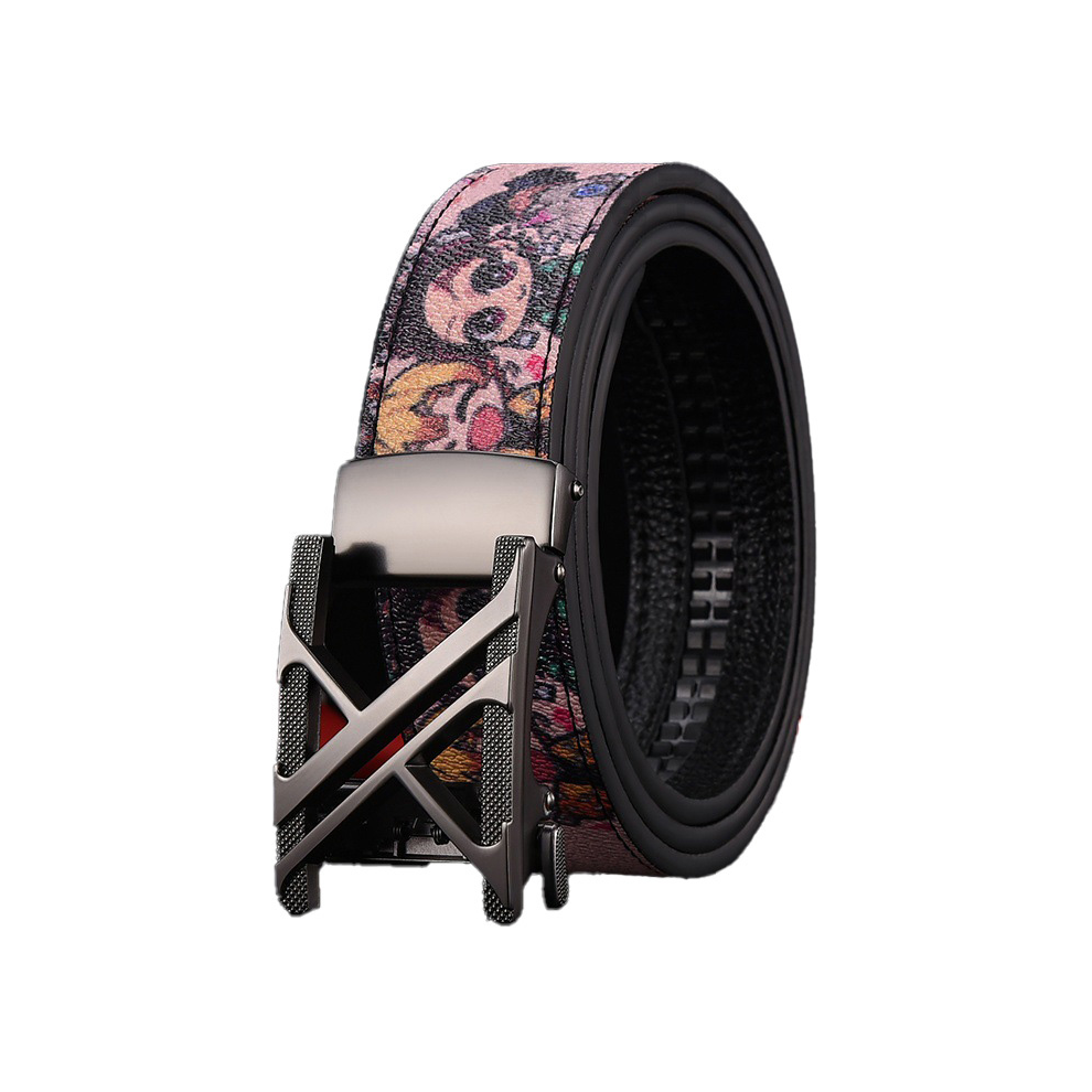 推荐商品：FUO 学生运动户外军训青年PU合金皮带 HPFUO-1-30057