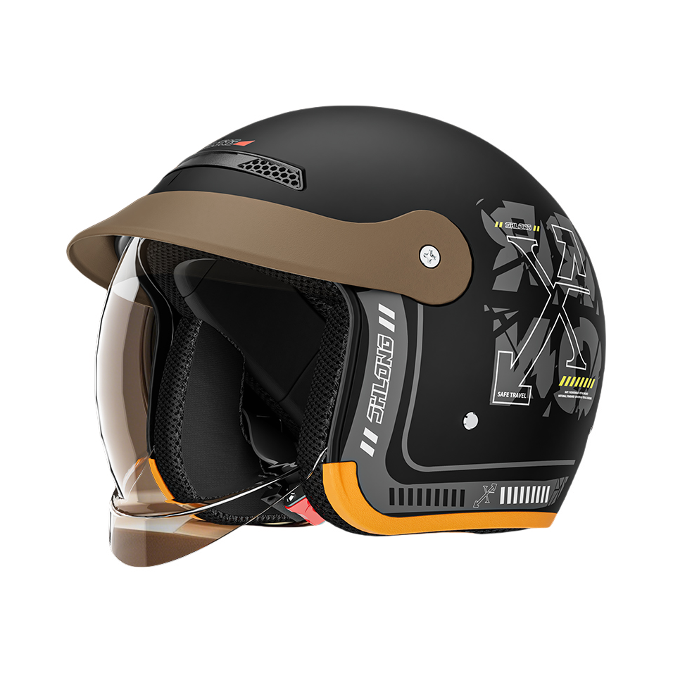 推荐商品：君豪龙 3C认证 半盔 ABS 保暖 防雾 复古 电动车头盔