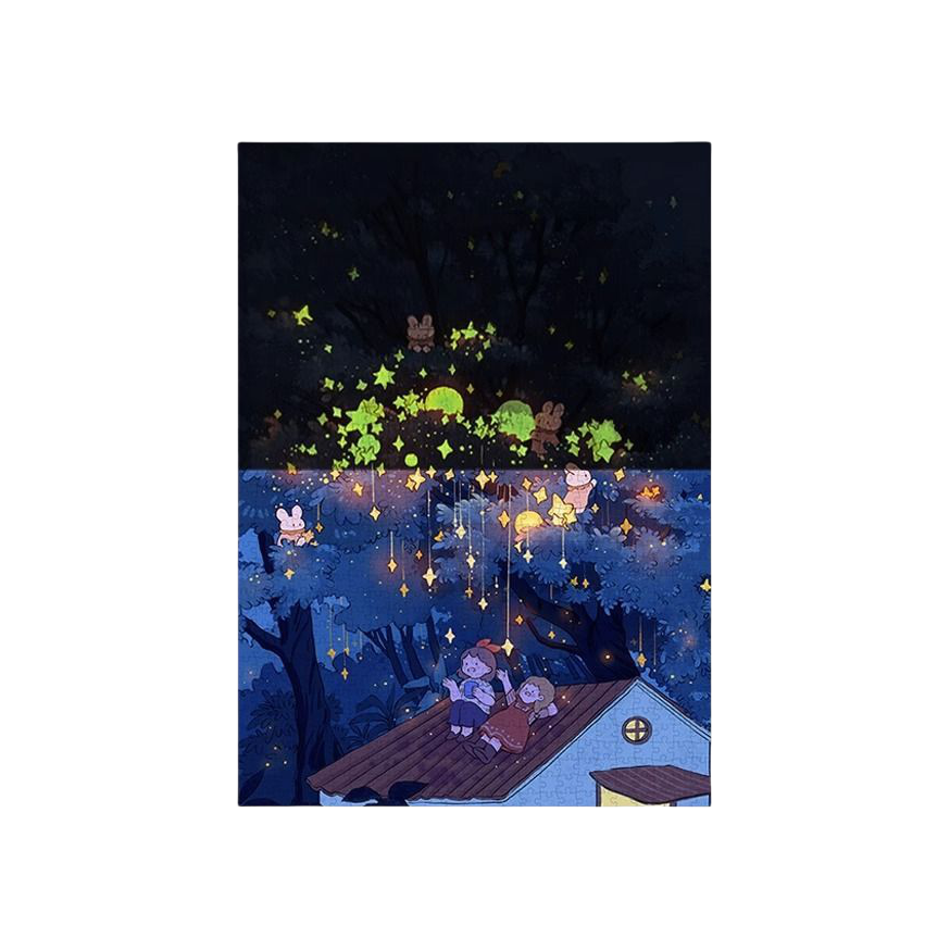 推荐商品：GILL&LILL 星星树 拼图