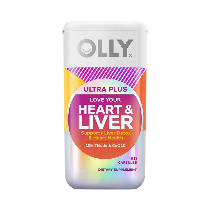 推荐商品：OLLY 小心肝胶囊 瓶装