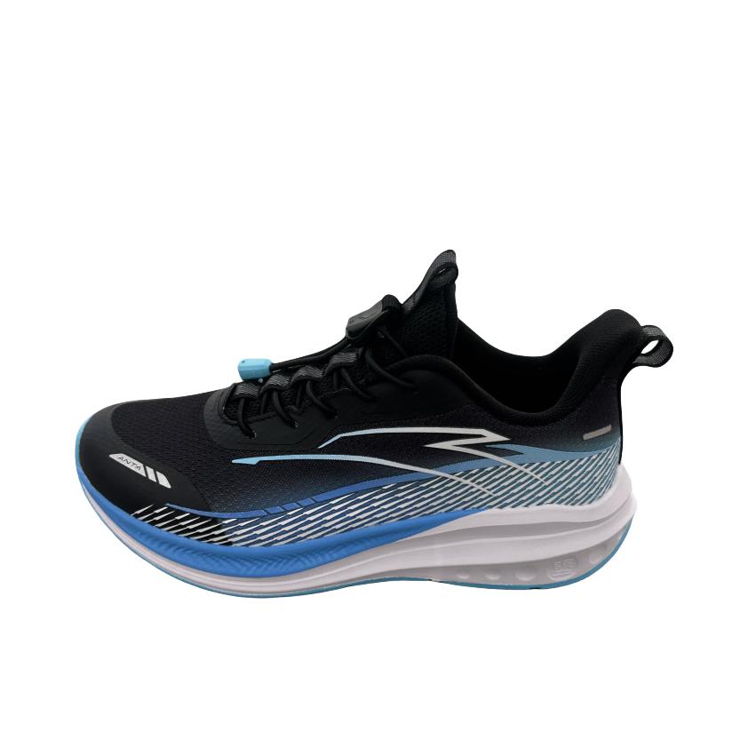 推荐商品：安踏 骇浪4.0 运动鞋儿童 舒适防滑透气 大童/黑色/飞燕草蓝/竞技蓝