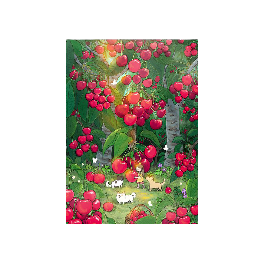 推荐商品：GILL&LILL 摘樱桃 拼图