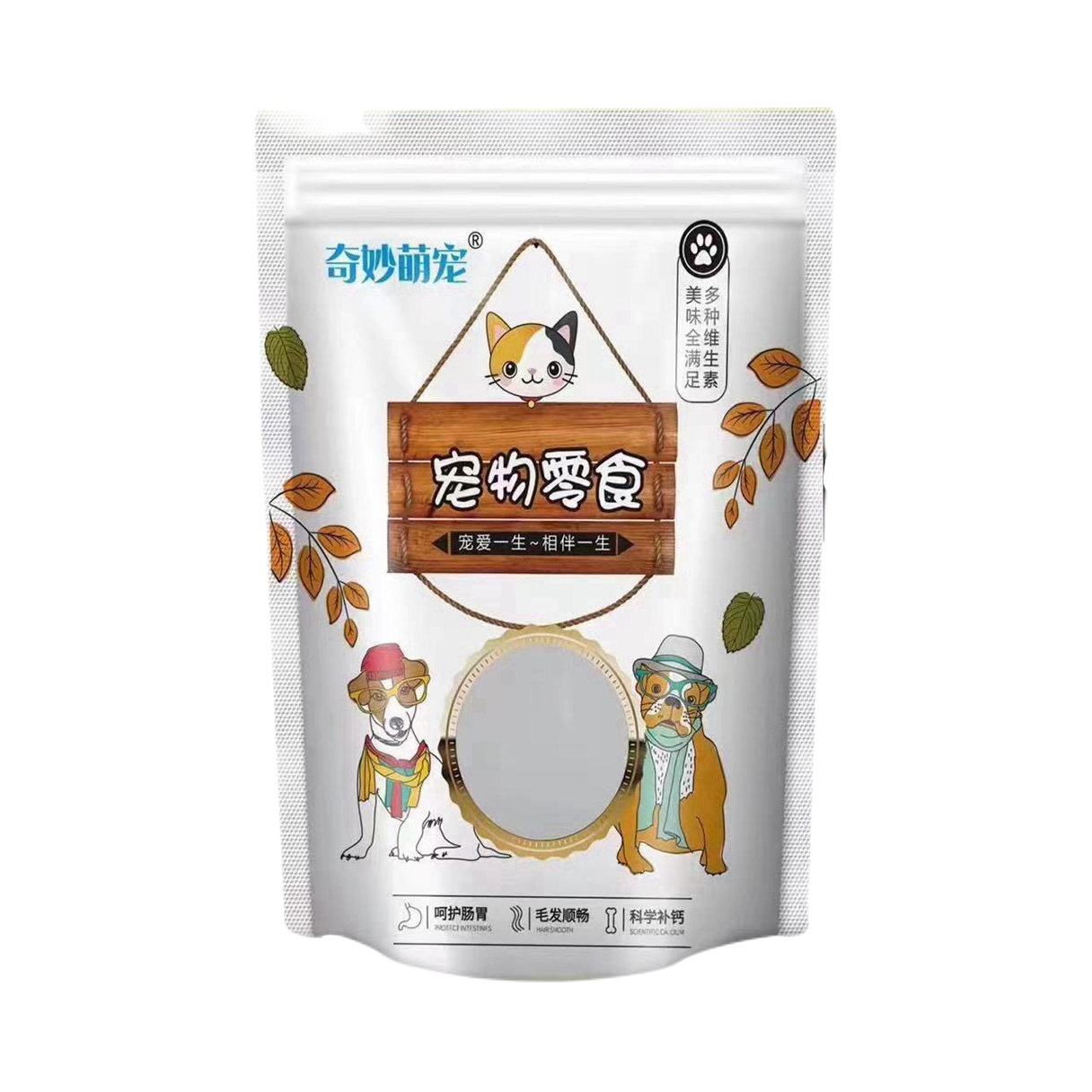 推荐商品：奇妙萌宠 全价 狗风干零食 增肥营养补钙磨牙