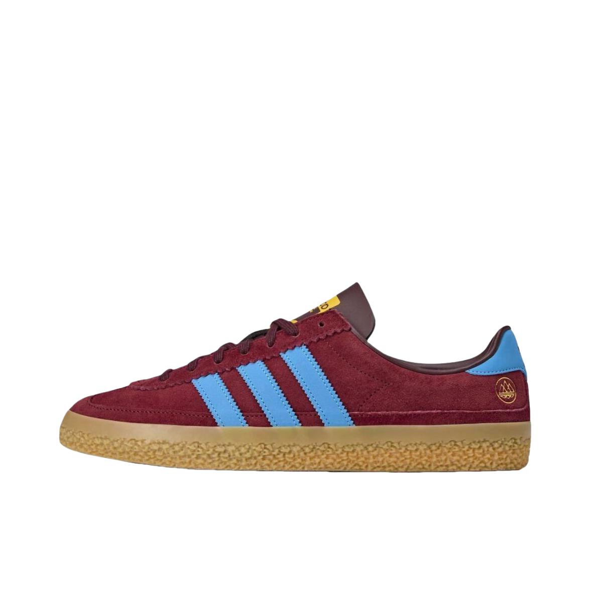 推荐商品：adidas Originals SPEZIAL ROELEE FC 板鞋 经典运动 Aston Villa联名/红色/蓝色 
