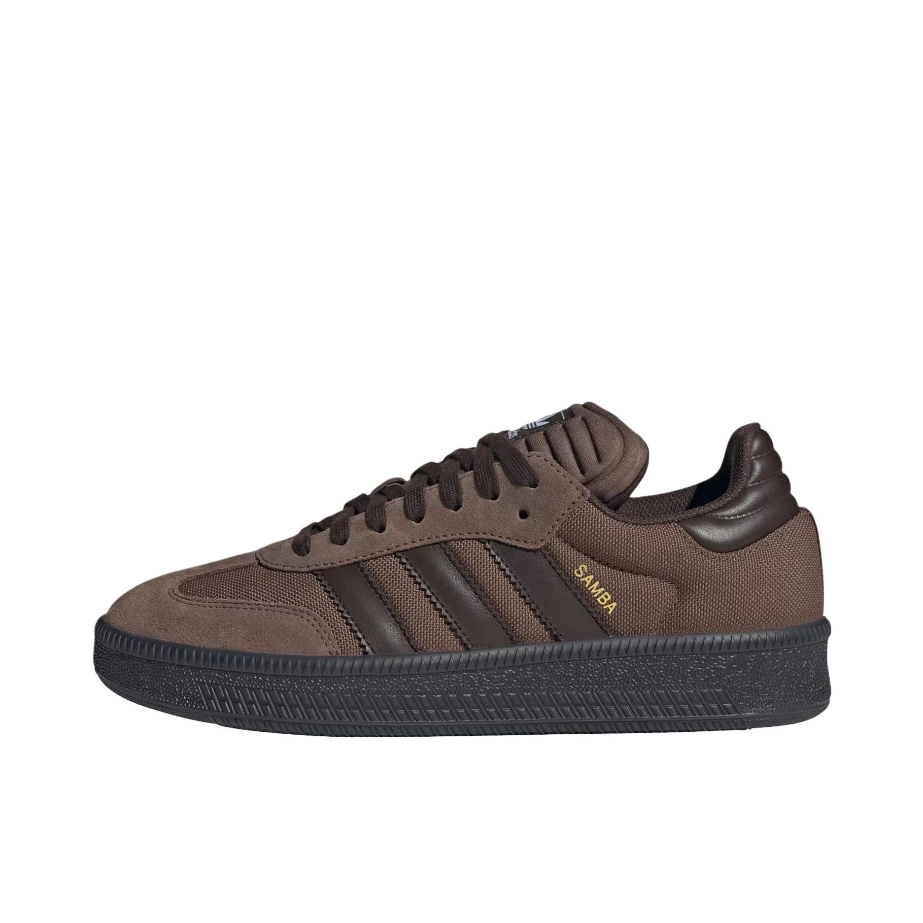推荐商品：adidas Originals Samba XLG T头鞋 德训鞋 板鞋 复古增高防滑耐磨 正棕色 