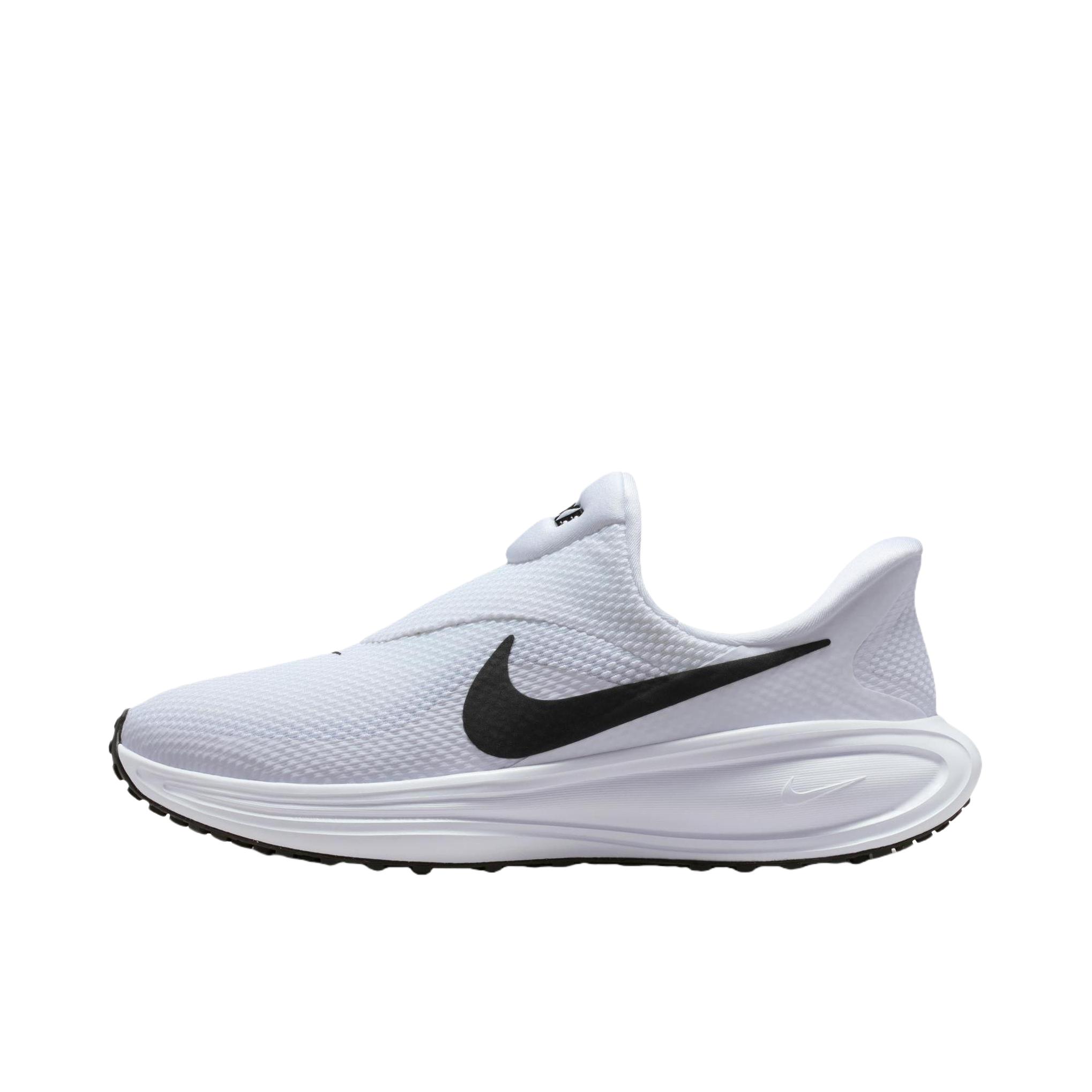 推荐商品：Nike Revolution 8 跑鞋 网布百搭防滑耐磨低帮缓震训练网面回弹轻便春夏支撑短跑贴合圆头 白色/狼灰/黑色