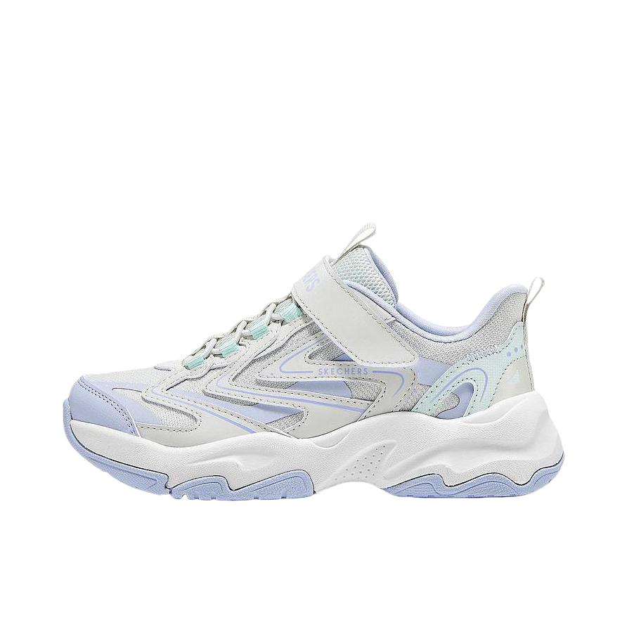 推荐商品：Skechers/斯凯奇 STREET GIRLS 运动鞋儿童 舒适休闲防滑耐磨 大童/自然色/青绿色