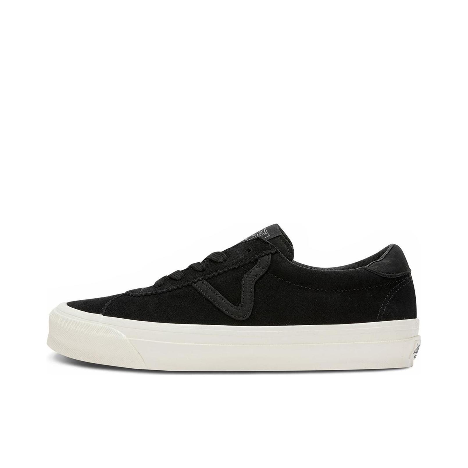 推荐商品：Vans/范斯 Epoch Sports 板鞋 翻毛皮复古简约减震防滑耐磨防水 黑色/白