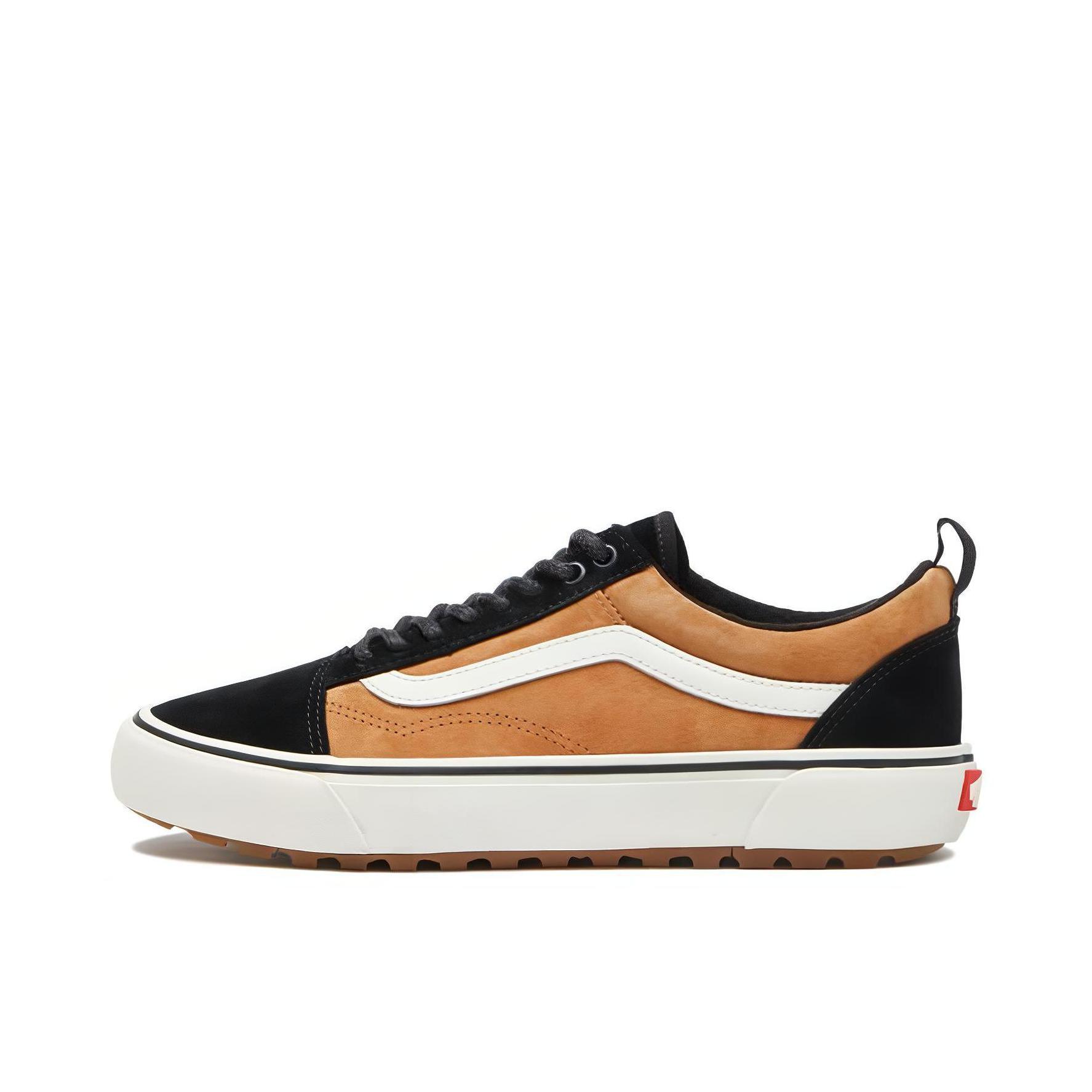 推荐商品：Vans/范斯 Old Skool 滑板鞋 板鞋 轻便防滑复古舒适经典 MTE-1/黑色/橙色
