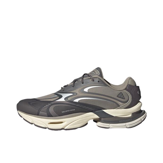 推荐商品：【GALI同款】 adidas FORMOTION ONE 轻机能-初代 运动休闲鞋 百搭圆头厚底系带复古贴合 淡芝麻灰褐/金属银/岩层灰