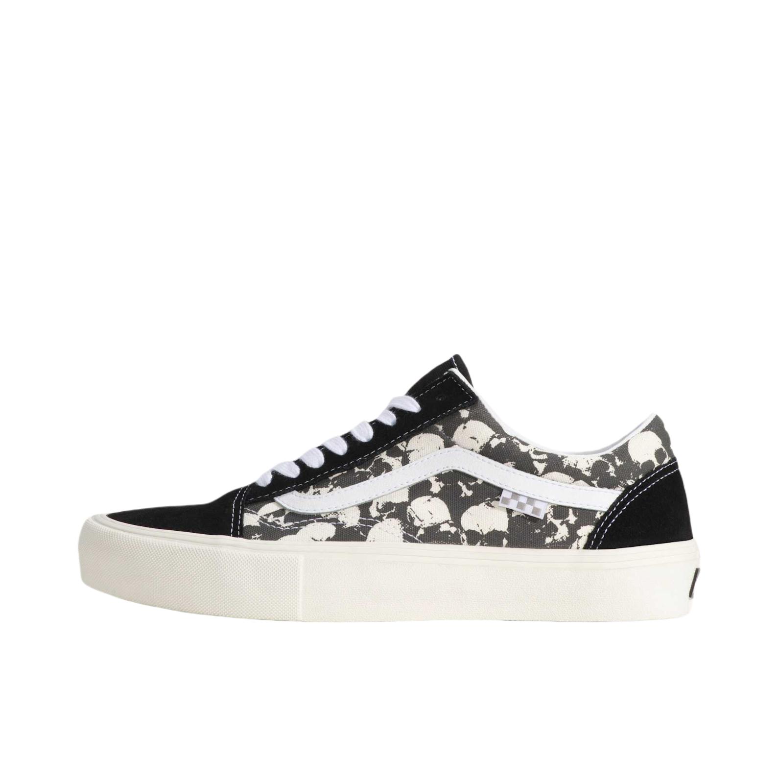 推荐商品：Vans/范斯 Skate Old Skool Denim 板鞋 舒适耐磨防滑支撑 黑色 