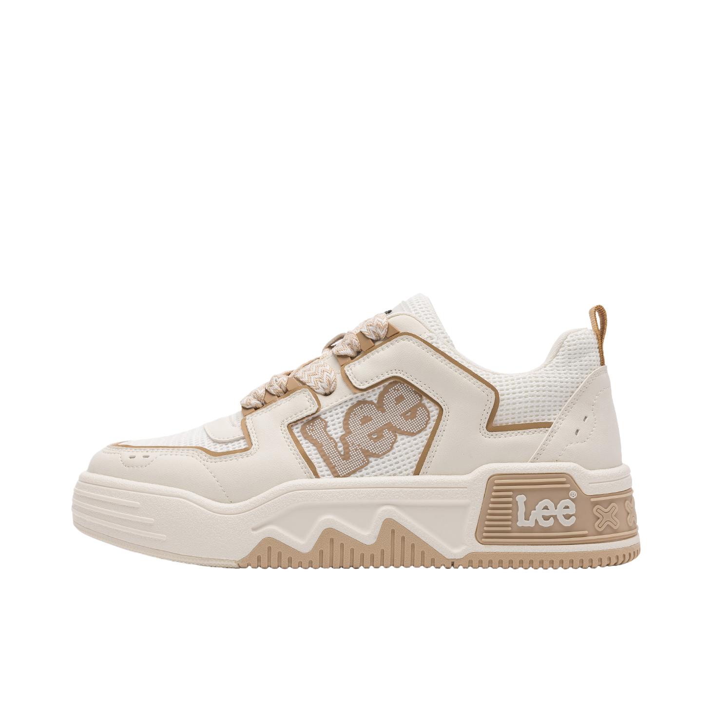 推荐商品：Lee 板鞋 百搭休闲透气 L244UB500 杏色 