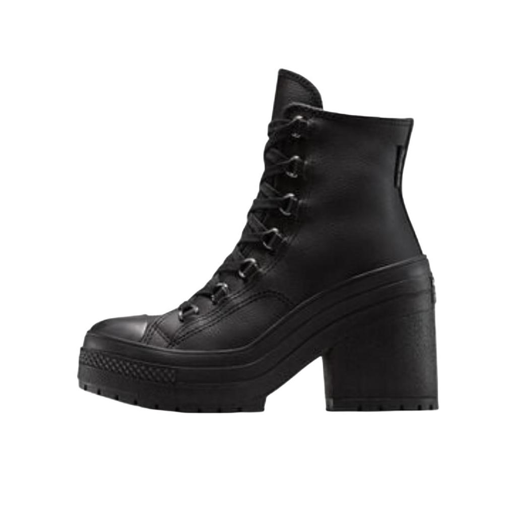 推荐商品：Converse/匡威 Chuck 70 De Luxe Heel 增高 粗跟 防滑耐磨 舒适透气 休闲 支撑 高跟鞋 正黑色 