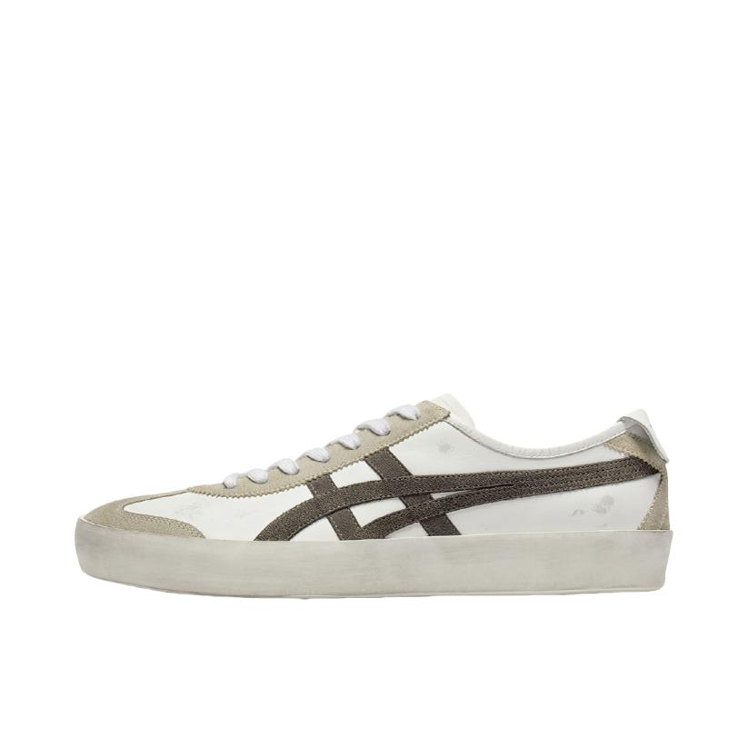 推荐商品：Onitsuka Tiger 鬼冢虎 MEXICO 66 IM 板鞋 个性潮流百搭耐磨低帮 白色/黑色