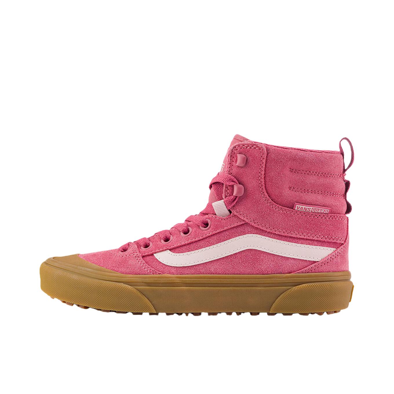 推荐商品：Vans/范斯 Ashwood 板鞋 复古街头高街薄底 女款/紫红色