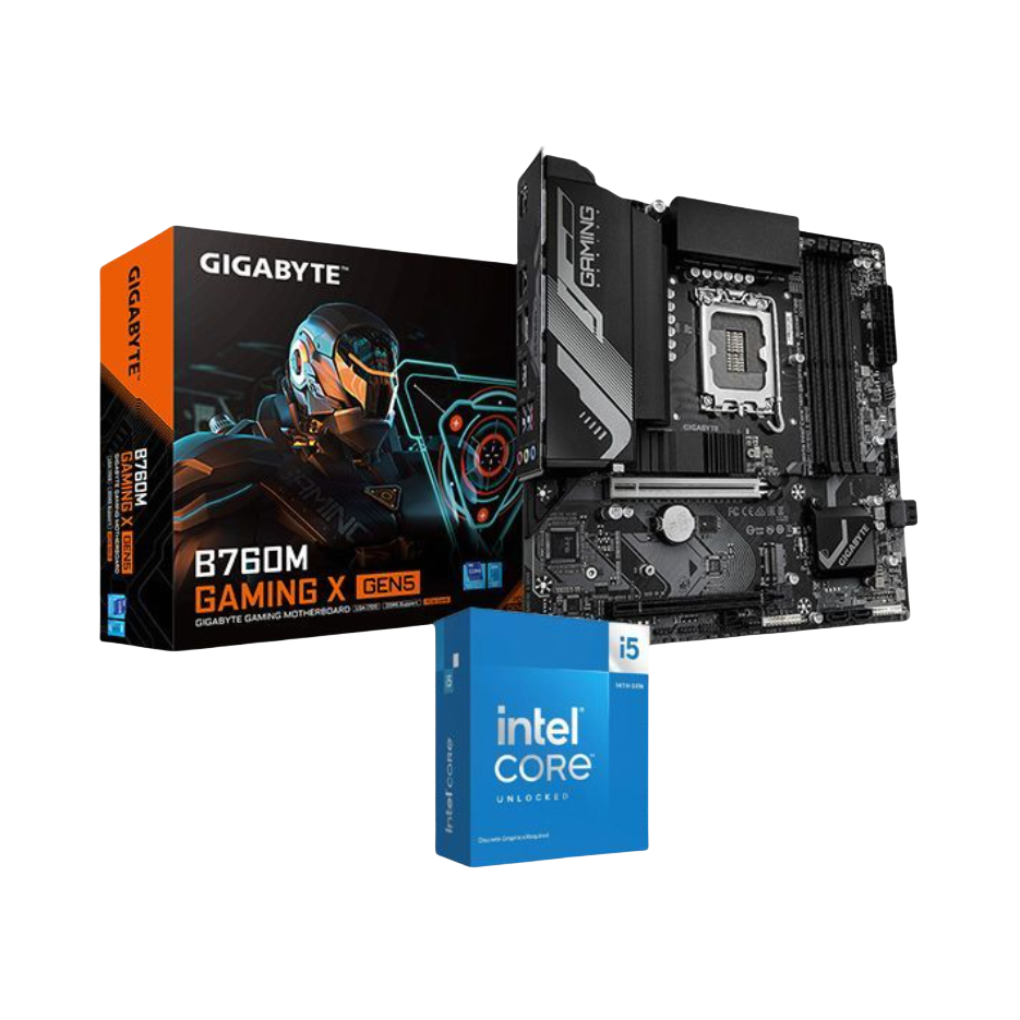 推荐商品：Intel/英特尔 i5-14600/K/KF + 技嘉B760芯片组 板U套装 显卡快拆 多元化接口