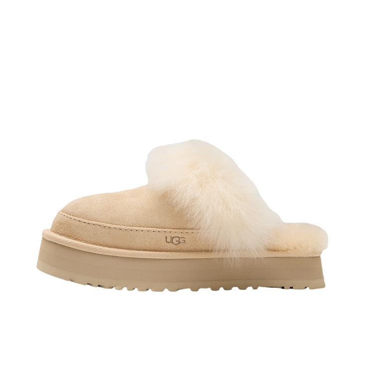 推荐商品：UGG Disquette Chalet 拖鞋 复古套脚EVA包头防磨 女款/沙堡棕色