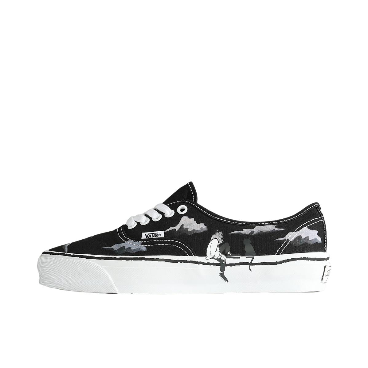 推荐商品：Vans/范斯 Authentic 潮流休闲 轻便舒适 防滑耐磨 百搭运动 复古 板鞋 Yusuke Hanai联名款/曜石黑色/白色/灰色
