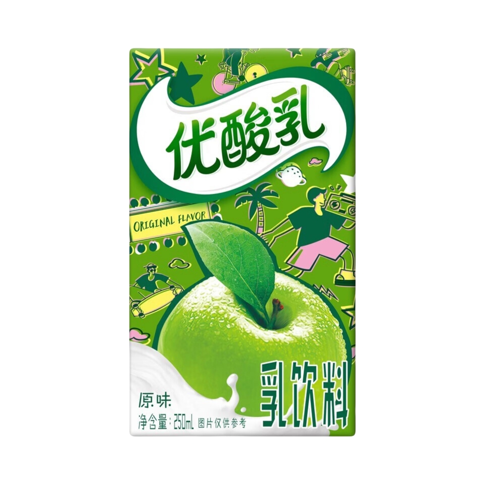 推荐商品：伊利 优酸乳 原味 250ml 乳饮料 盒装 酸甜好滋味