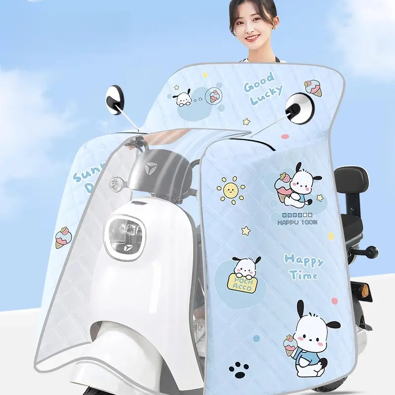 推荐商品：KINWIN LQK0310 防雨防晒 高效隔热 电动车挡风被