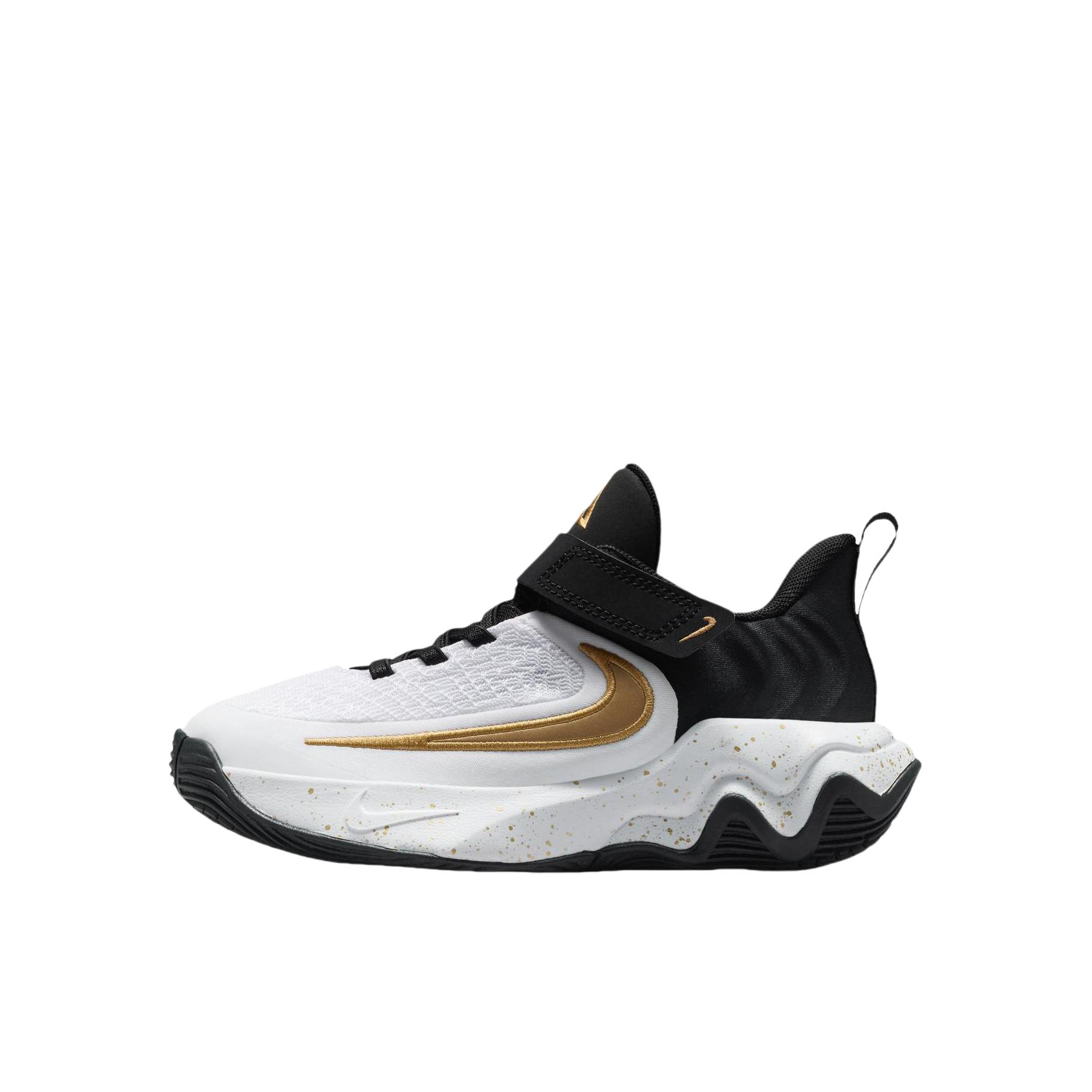 推荐商品：Nike Giannis Immortality 4 儿童篮球鞋 防踢魔术贴回弹易穿脱 小童/黑色/白色 