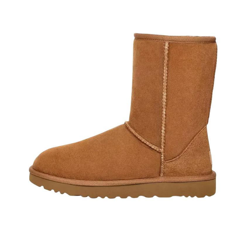 推荐商品：UGG  Classic Short II  经典时尚 防滑耐磨  雪地靴 短靴 1016223 女款/栗色